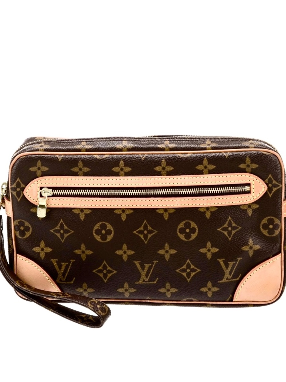 Louis Vuitton Monogram Vintage Marly Dragonne Clutch Wristlet